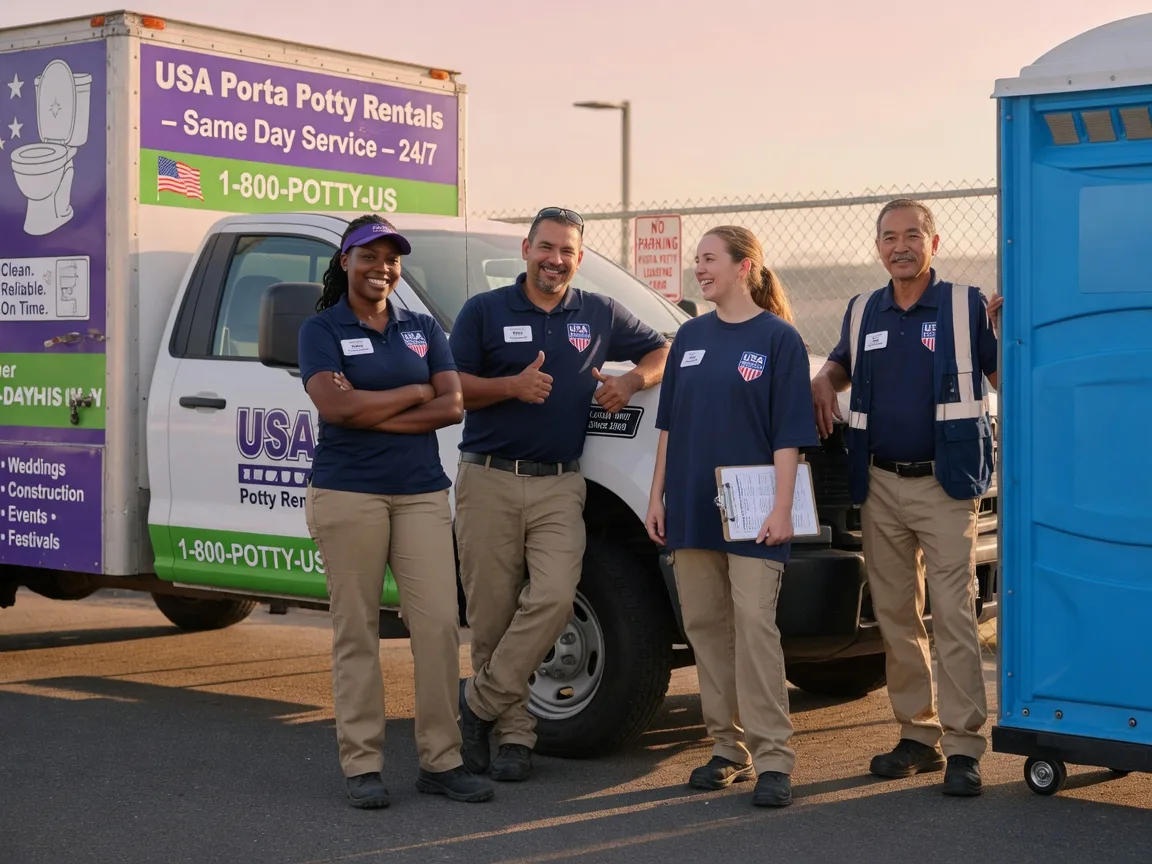 Porta Potty Rental company in Rockbridge Baths, VA